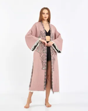 Pink Rose Elephant Robe