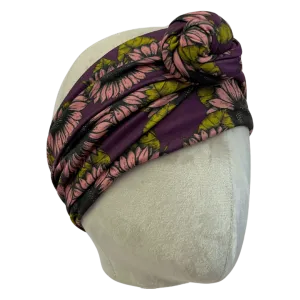 Pink Sunflower Headband