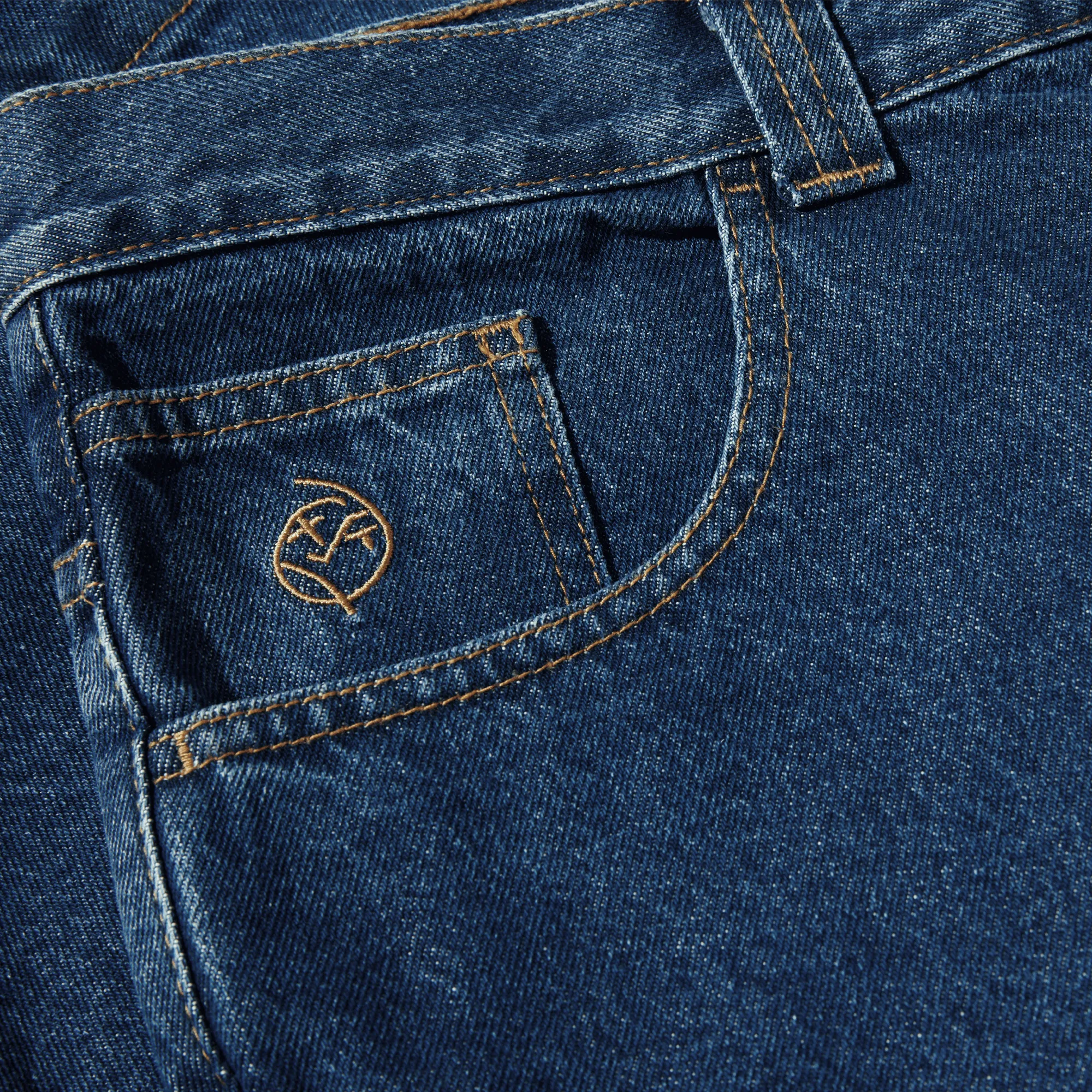 POLAR 93! Denim Pants Dark Blue