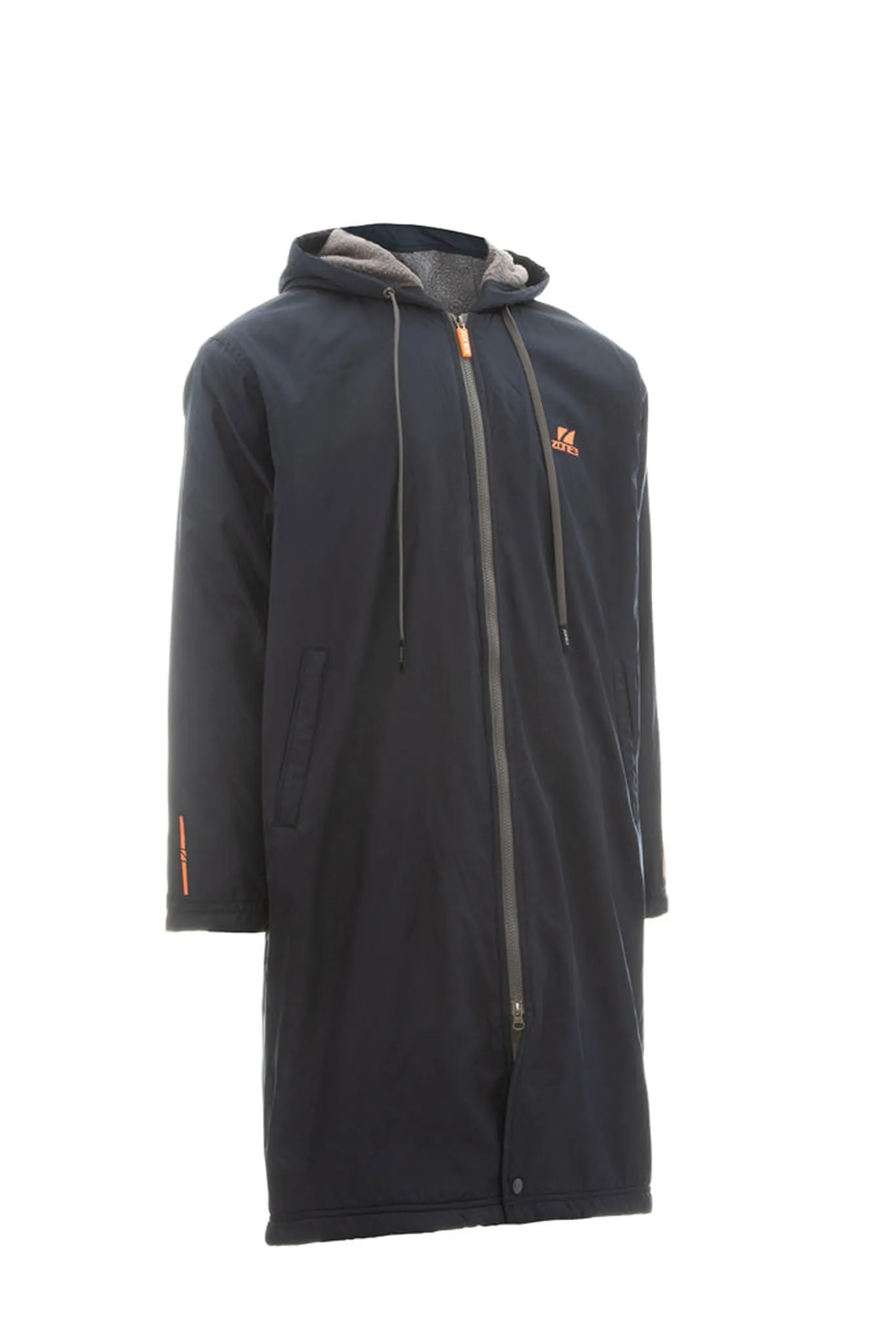 Polar Fleece Parka Robe Jacket