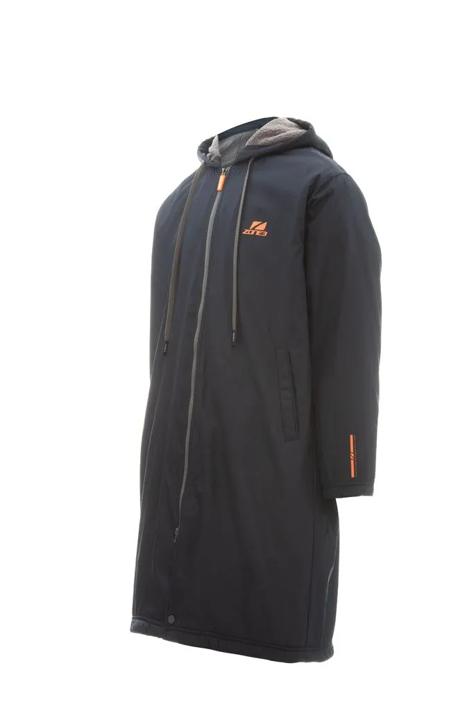 Polar Fleece Parka Robe Jacket