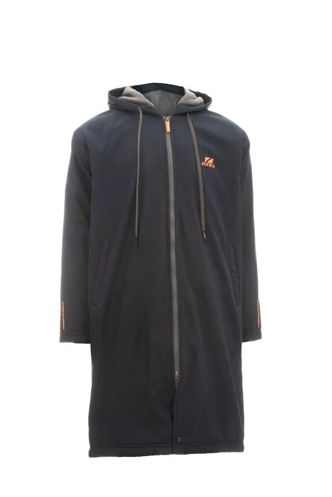 Polar Fleece Parka Robe Jacket