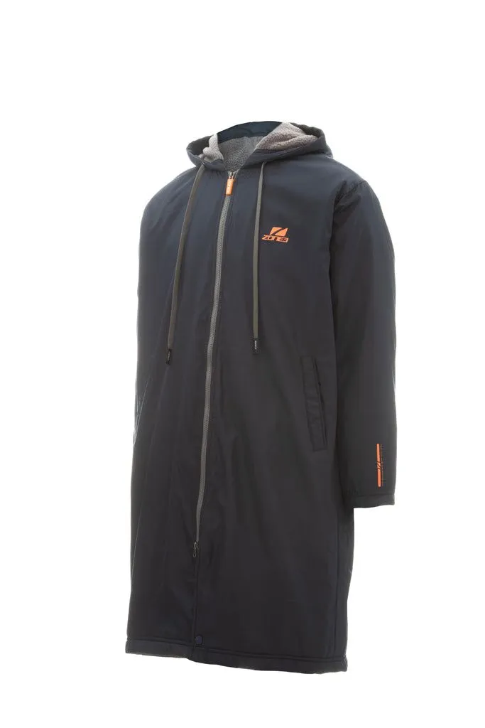 Polar Fleece Parka Robe Jacket