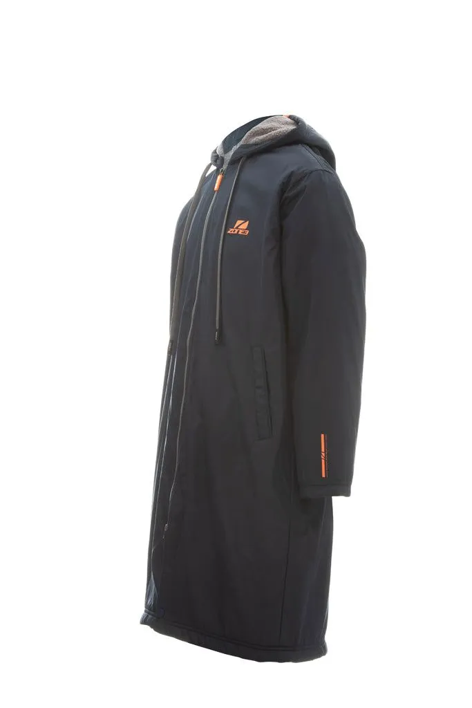 Polar Fleece Parka Robe Jacket