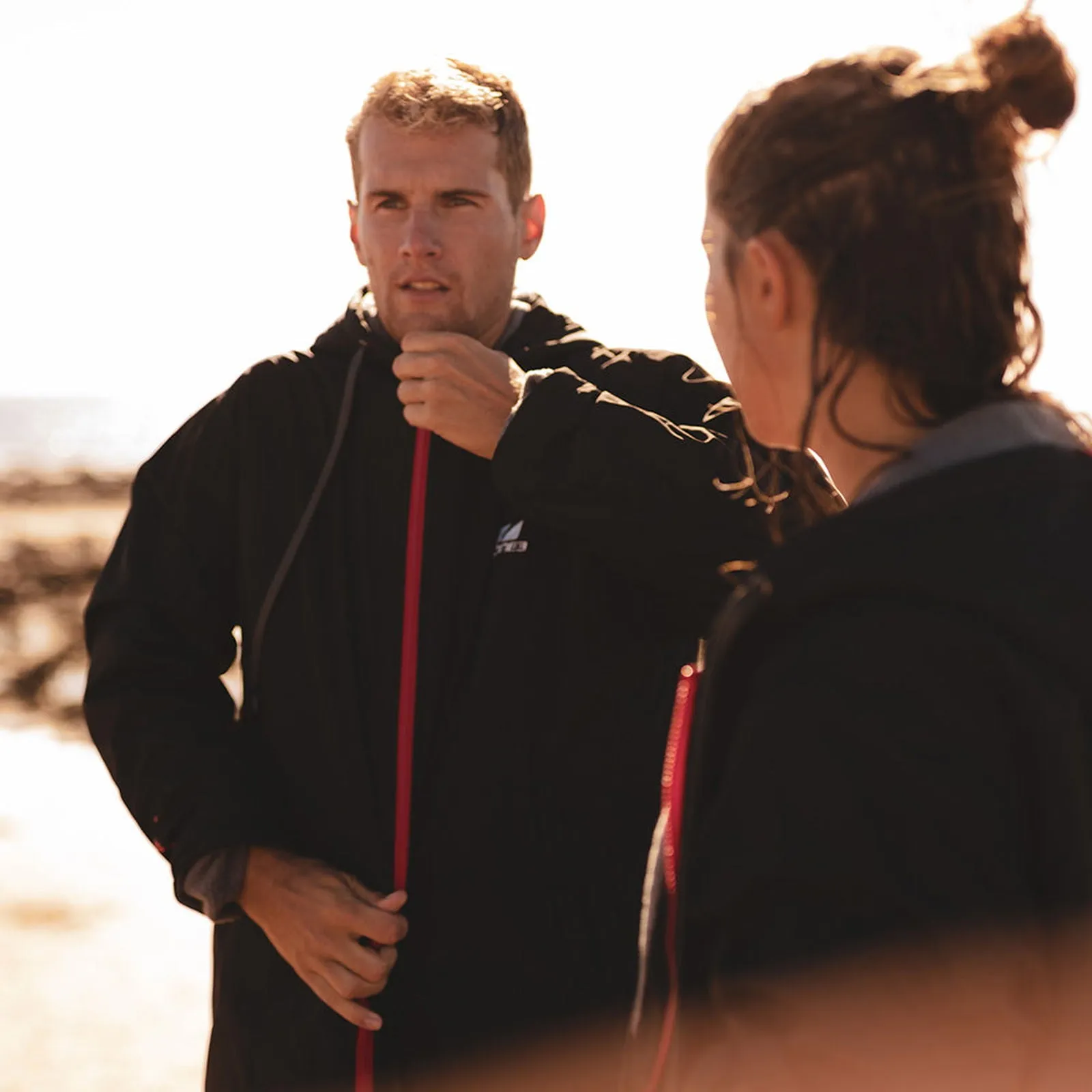 Polar Fleece Parka Robe Jacket