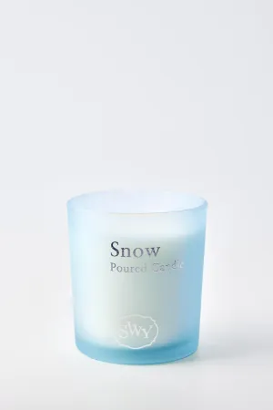 Poured Candle – Snow