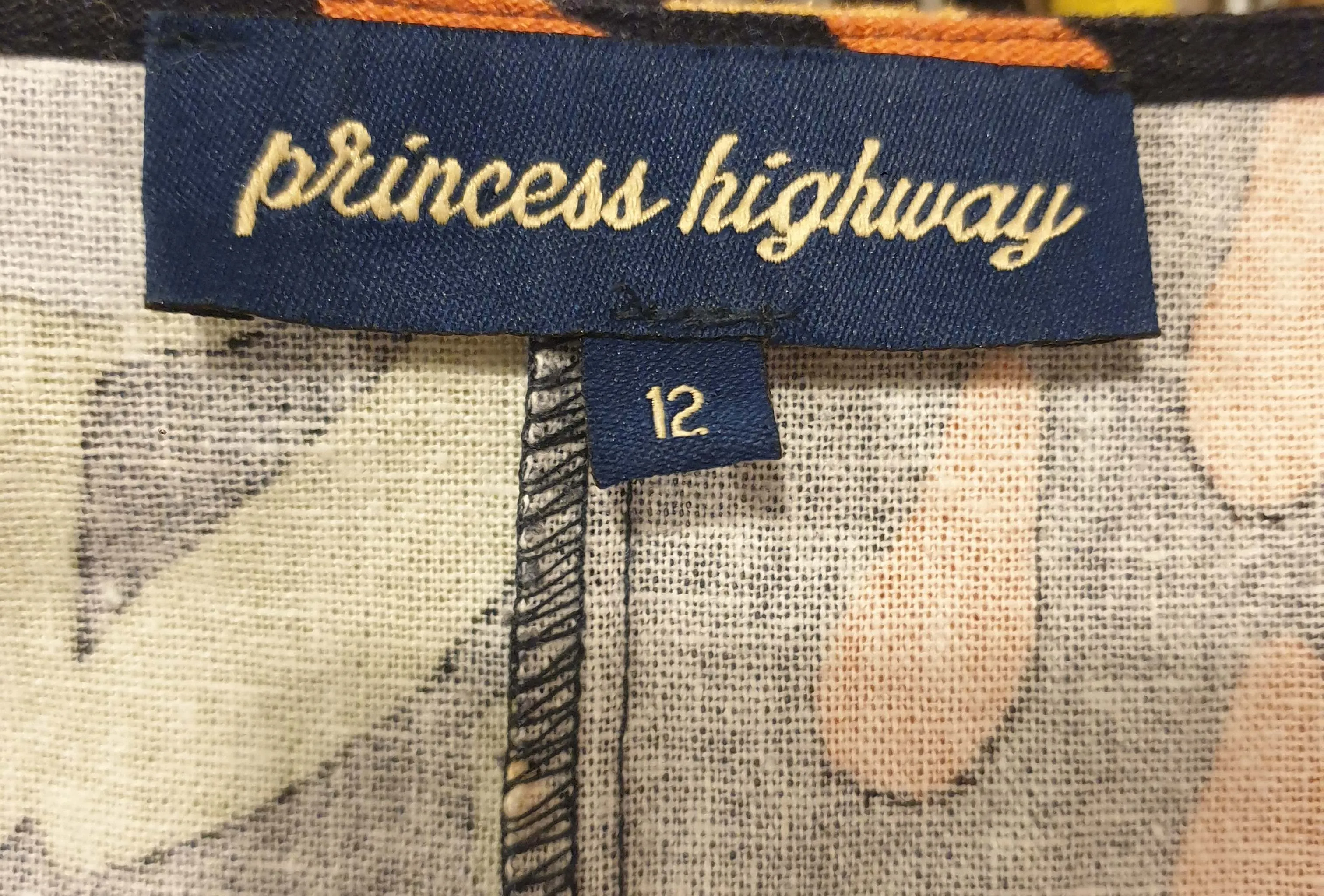 Princess Highway flower print wide leg jumpsuit size 12