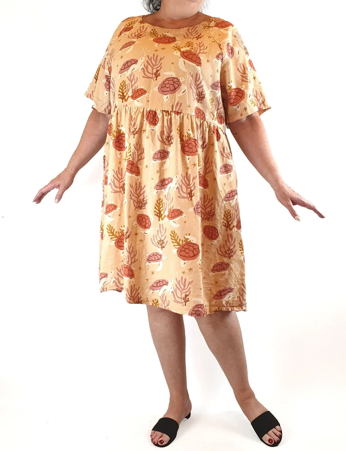 Princess Highway turtle print dress size 18