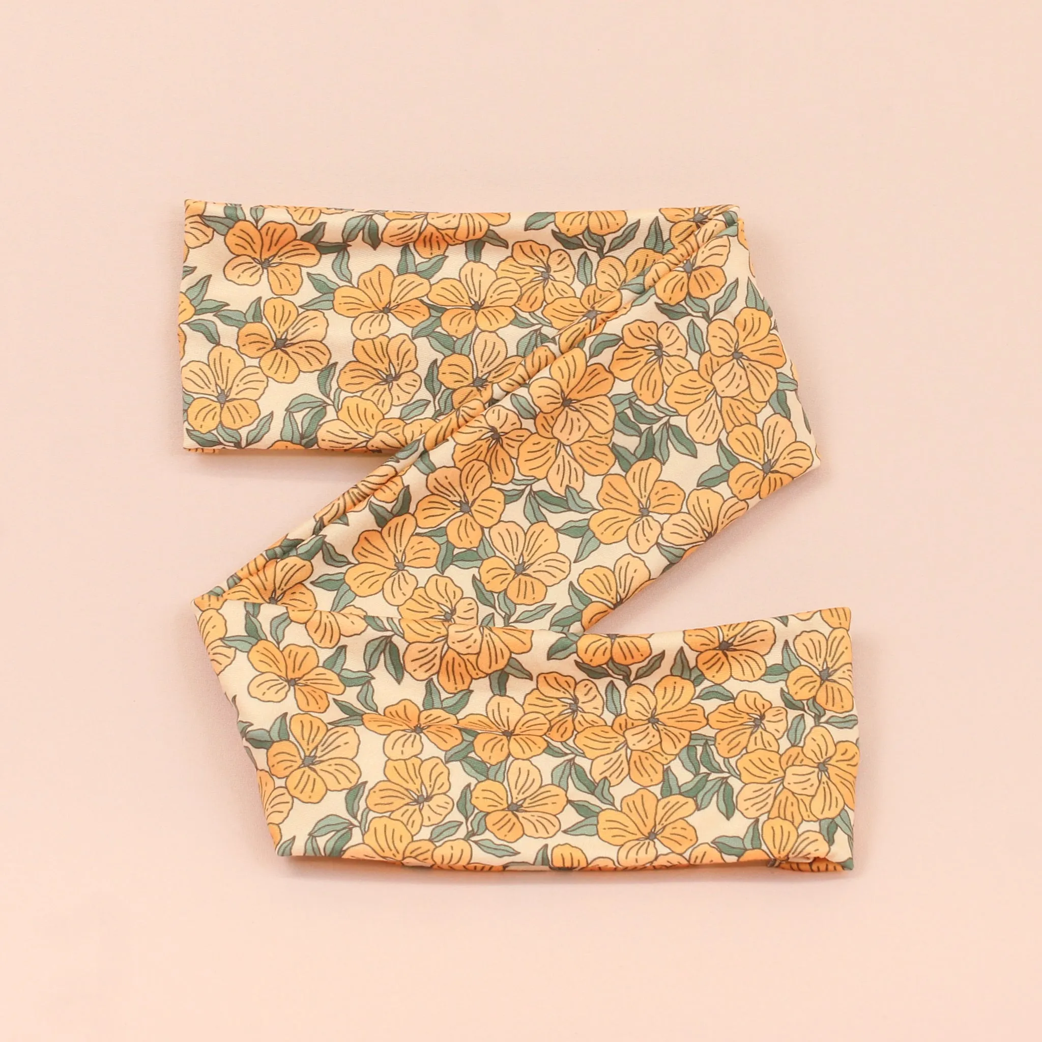 Prunella Floral Wrap Headband