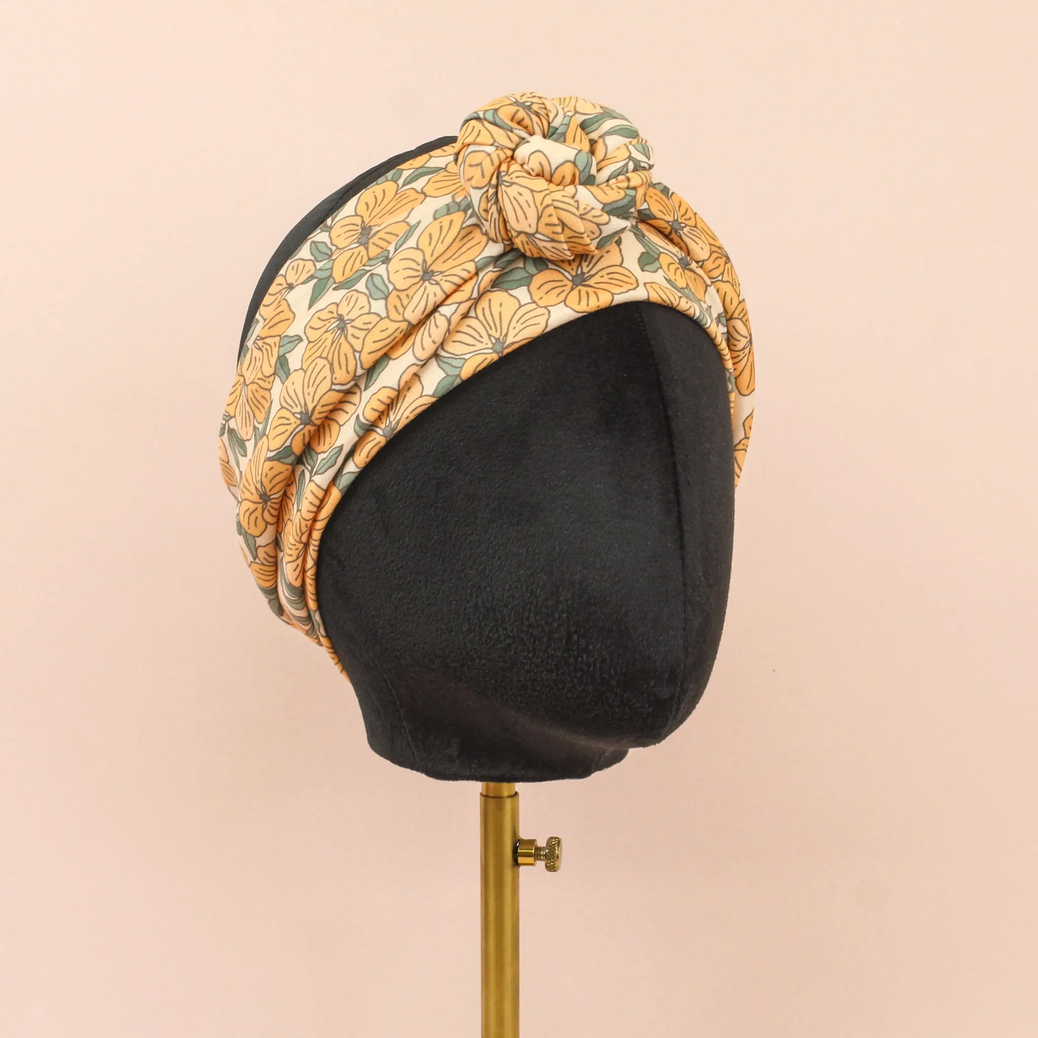 Prunella Floral Wrap Headband