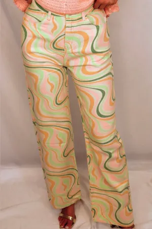 Rainbow Sherbert Pants