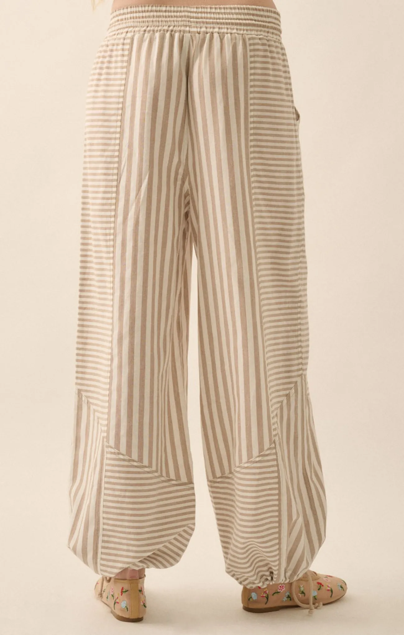Rayna Stripe Parachute Pants