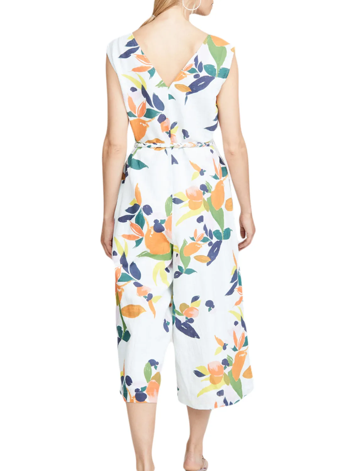ROBERTA ROLLER RABBIT Women's Multi Fruit Tamou Jumpsuit Sz S $248 NEW