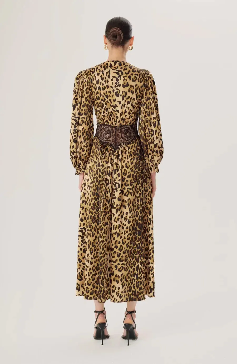 Ronny Kobo - Melodie dress in Leopard print