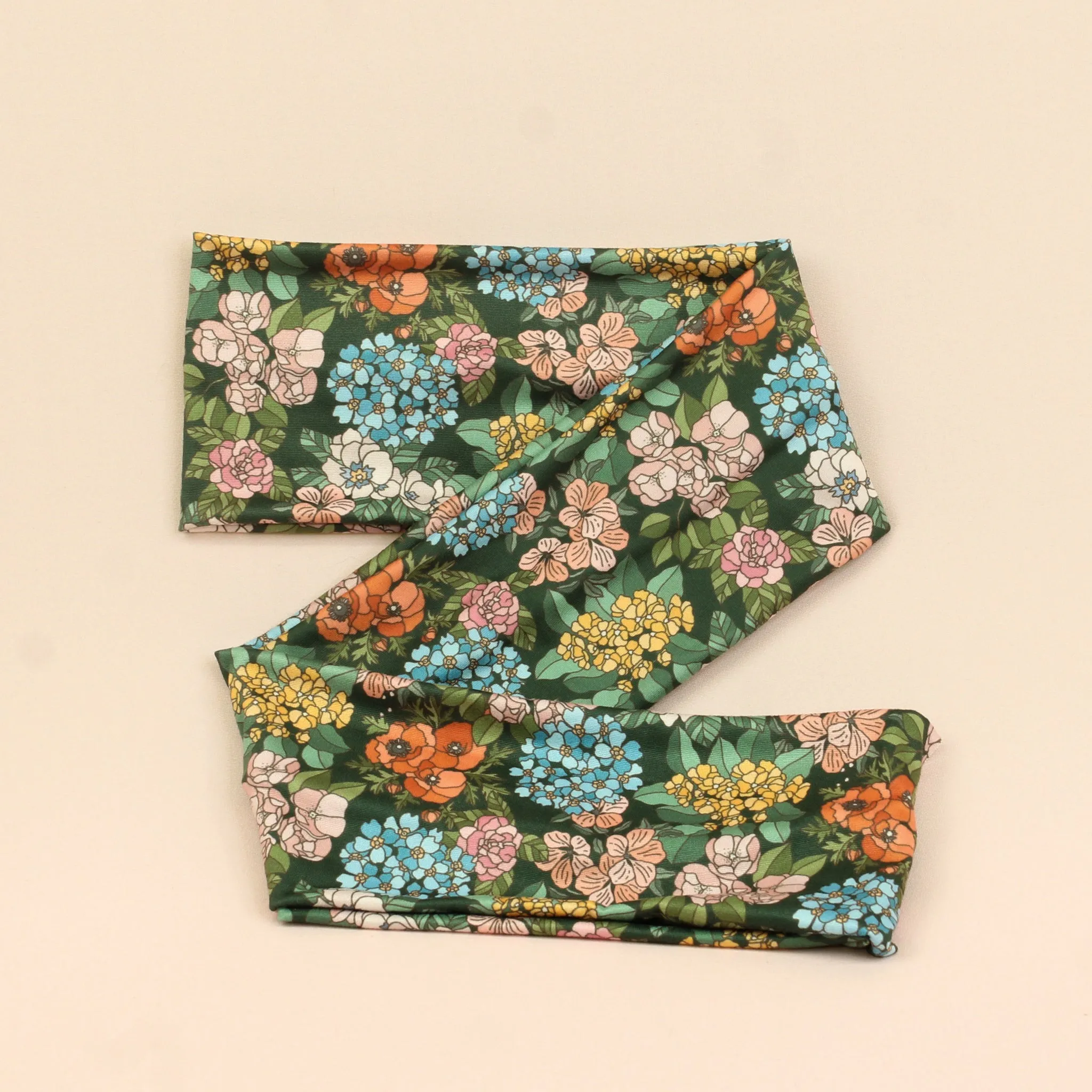 Rosa Floral Wrap Headband