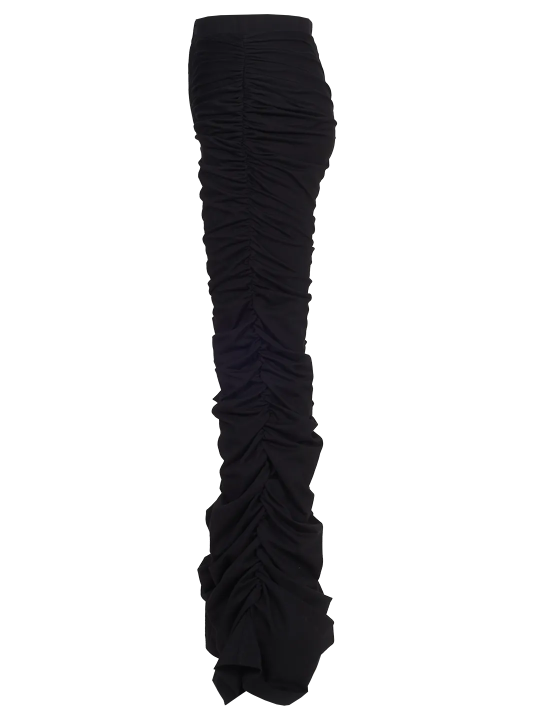 Ruched Flared Trousers