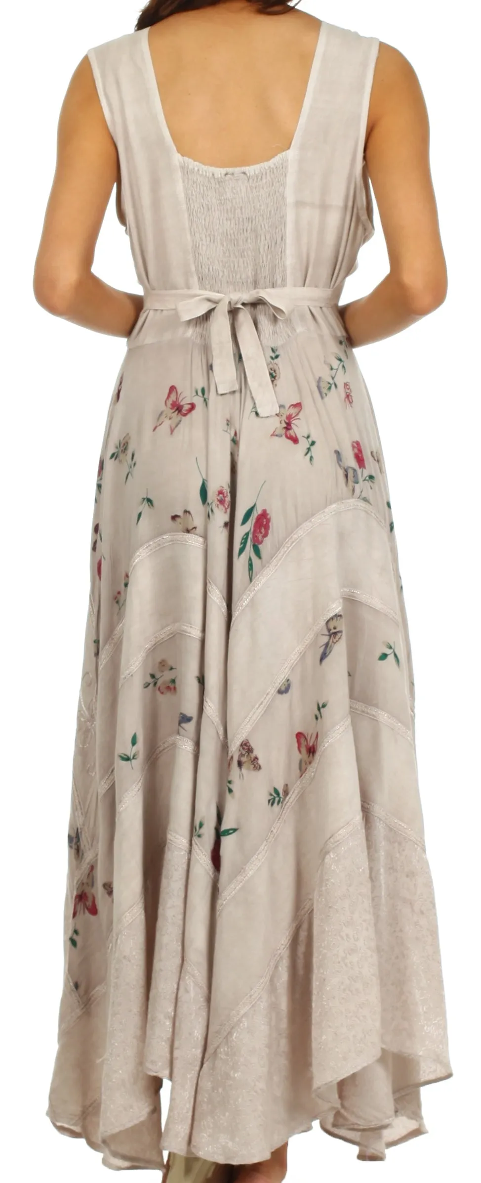 Sakkas Garden Goddess Corset Style Dress