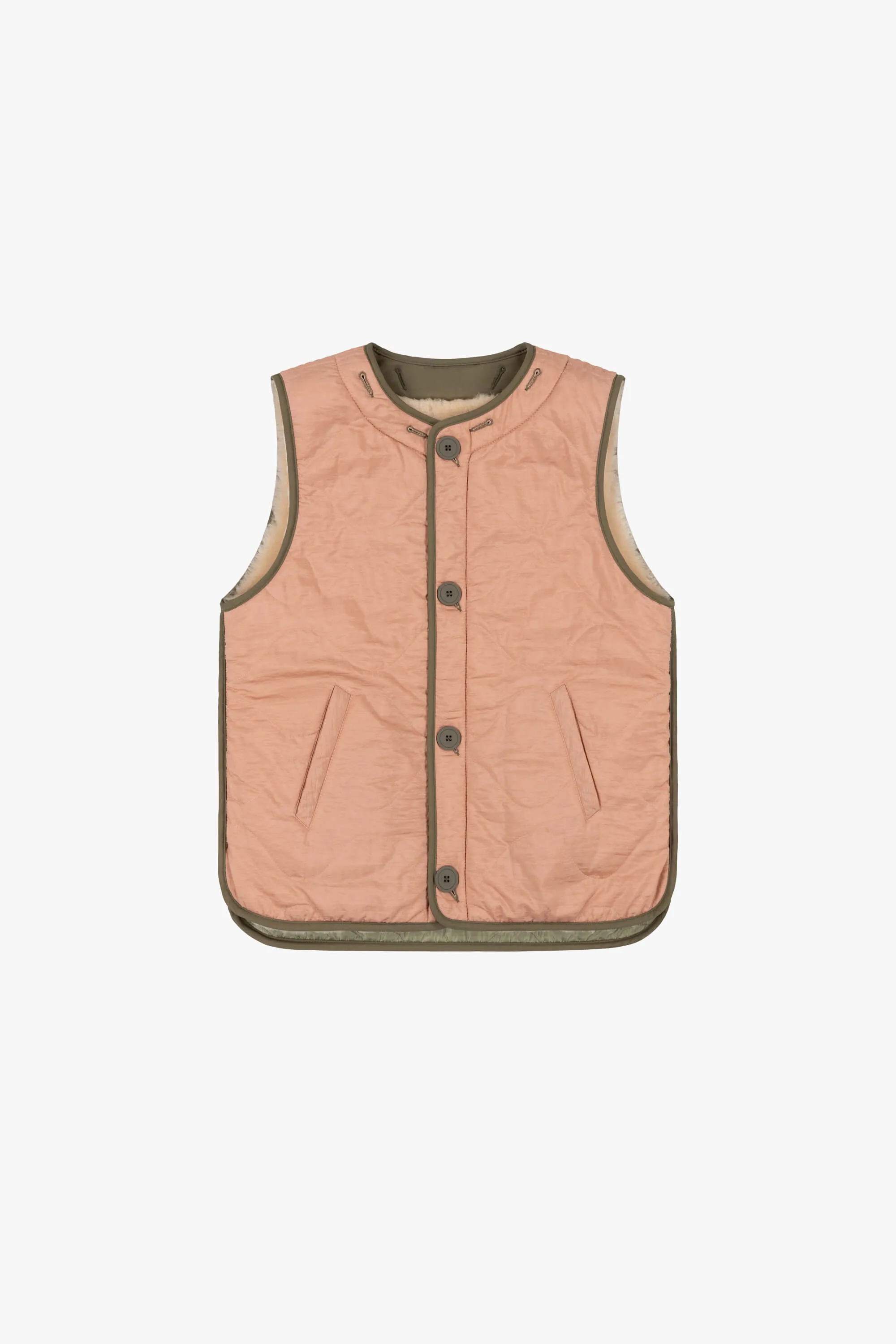 Shearling Quilt Liner - Blush / Pale Pink