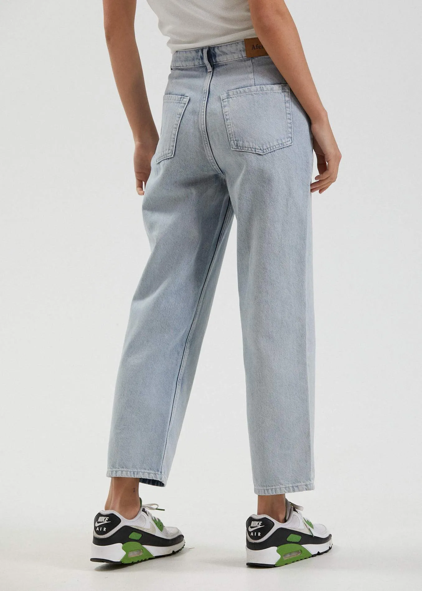 Shelby  - Hemp Washed Denim Wide Leg Jeans