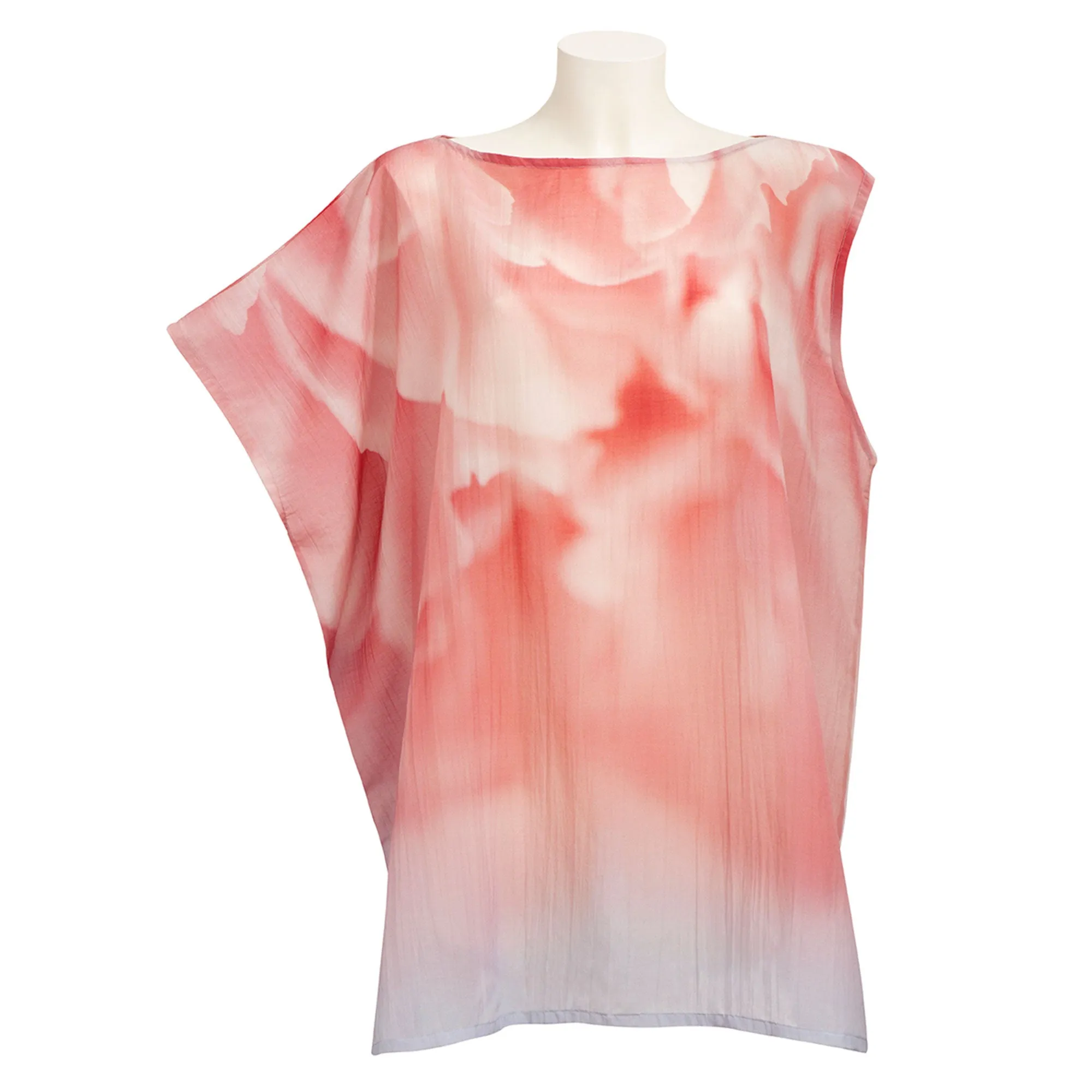 Silk Cotton Kaftan Flower