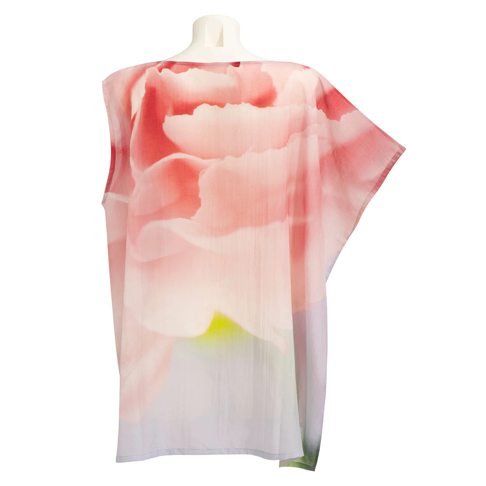 Silk Cotton Kaftan Flower