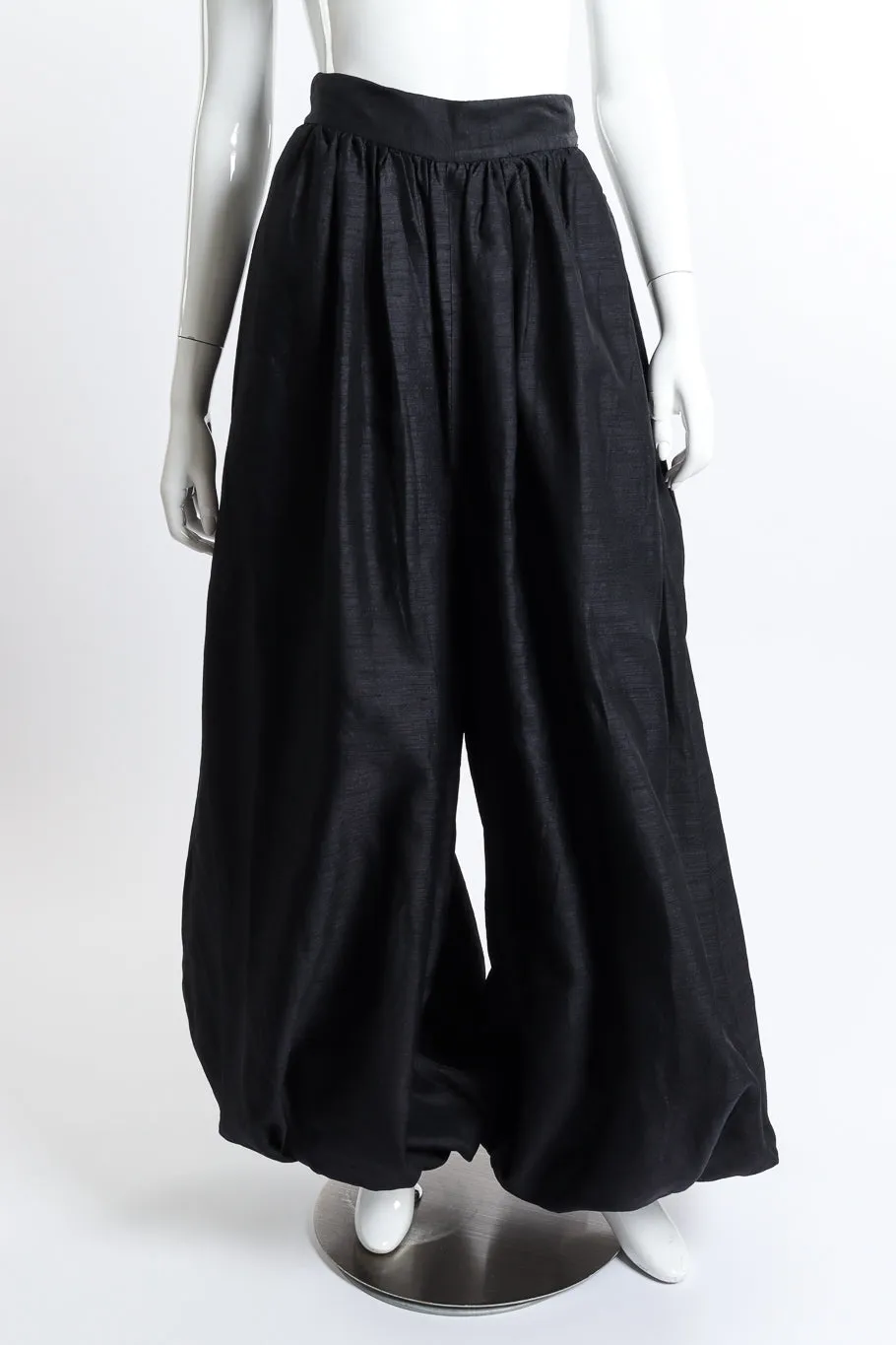 Silk Crepe Balloon Pant