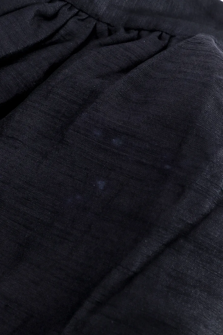 Silk Crepe Balloon Pant