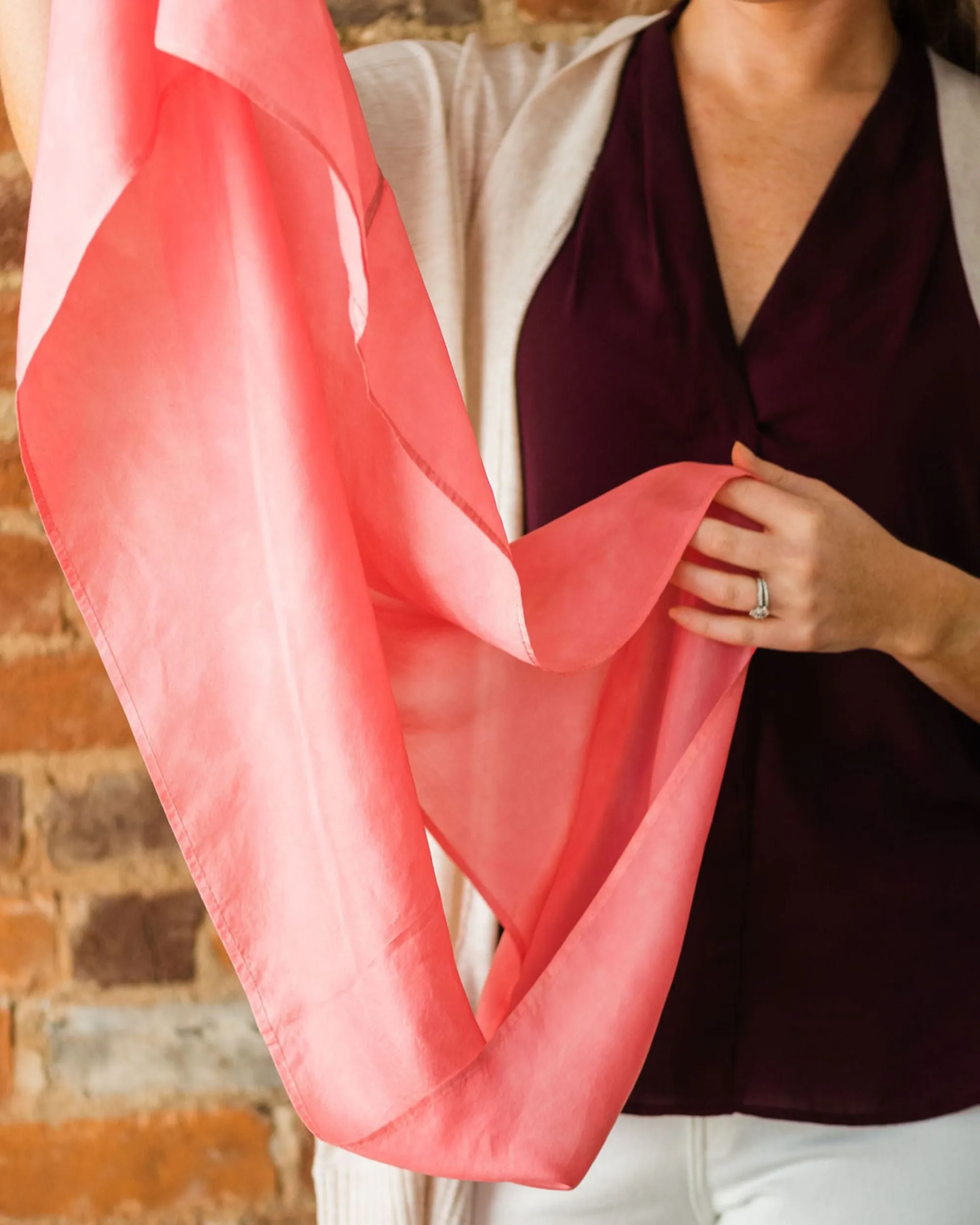 Silk Infinity Scarves