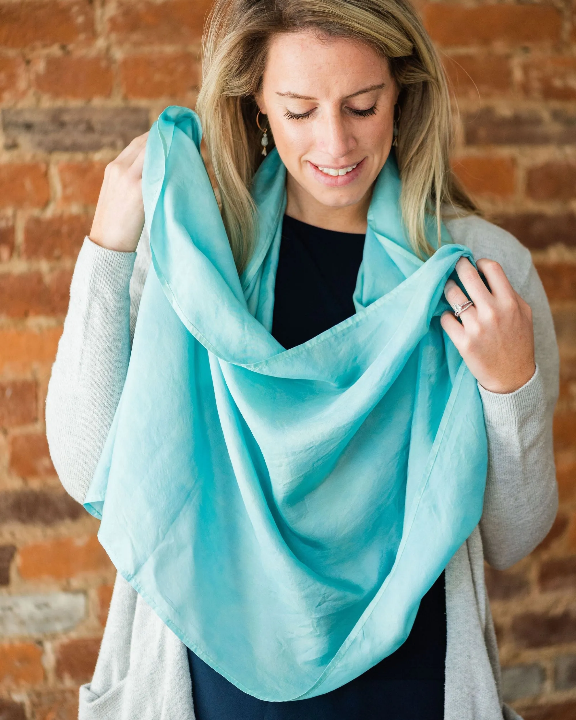 Silk Infinity Scarves