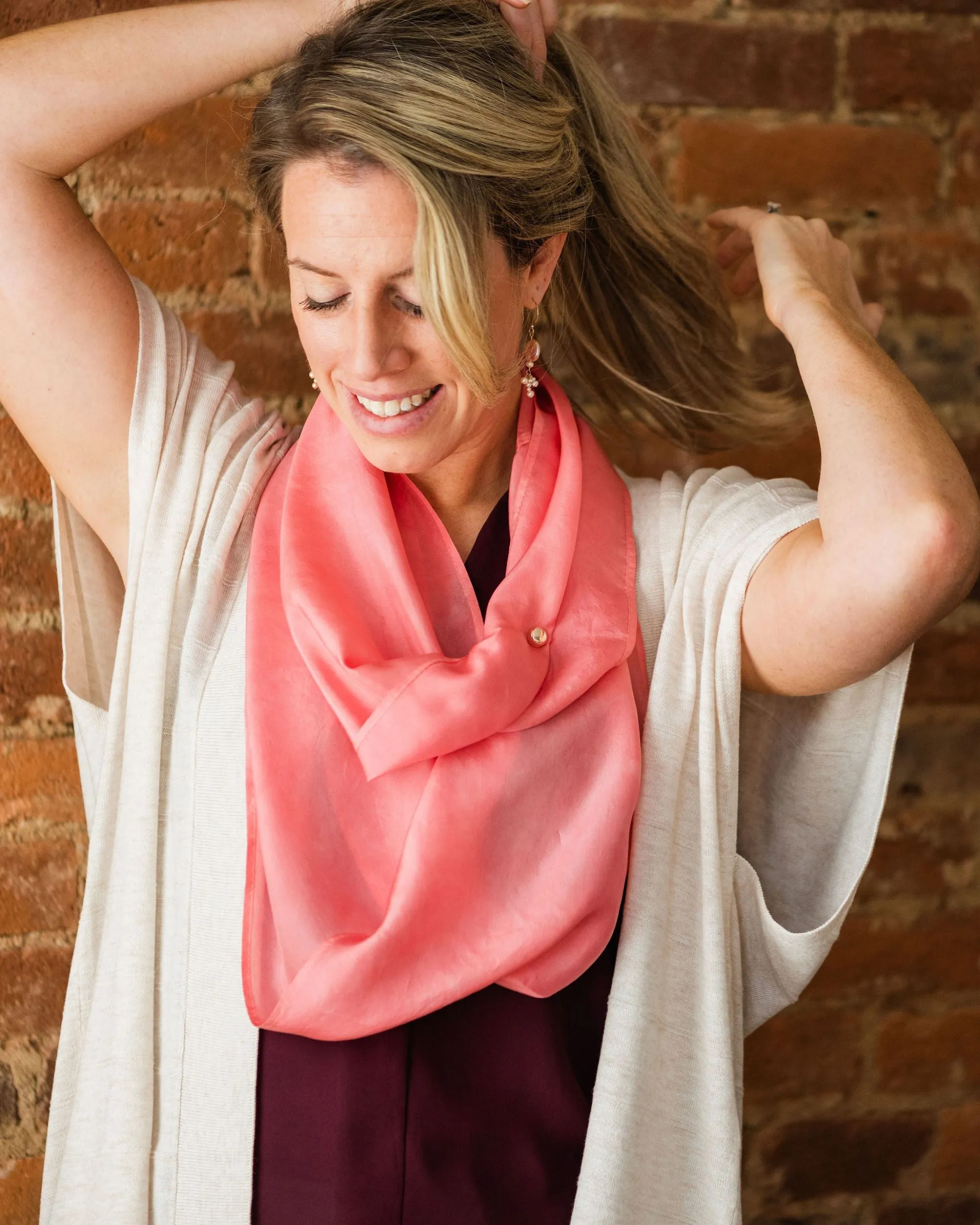 Silk Infinity Scarves