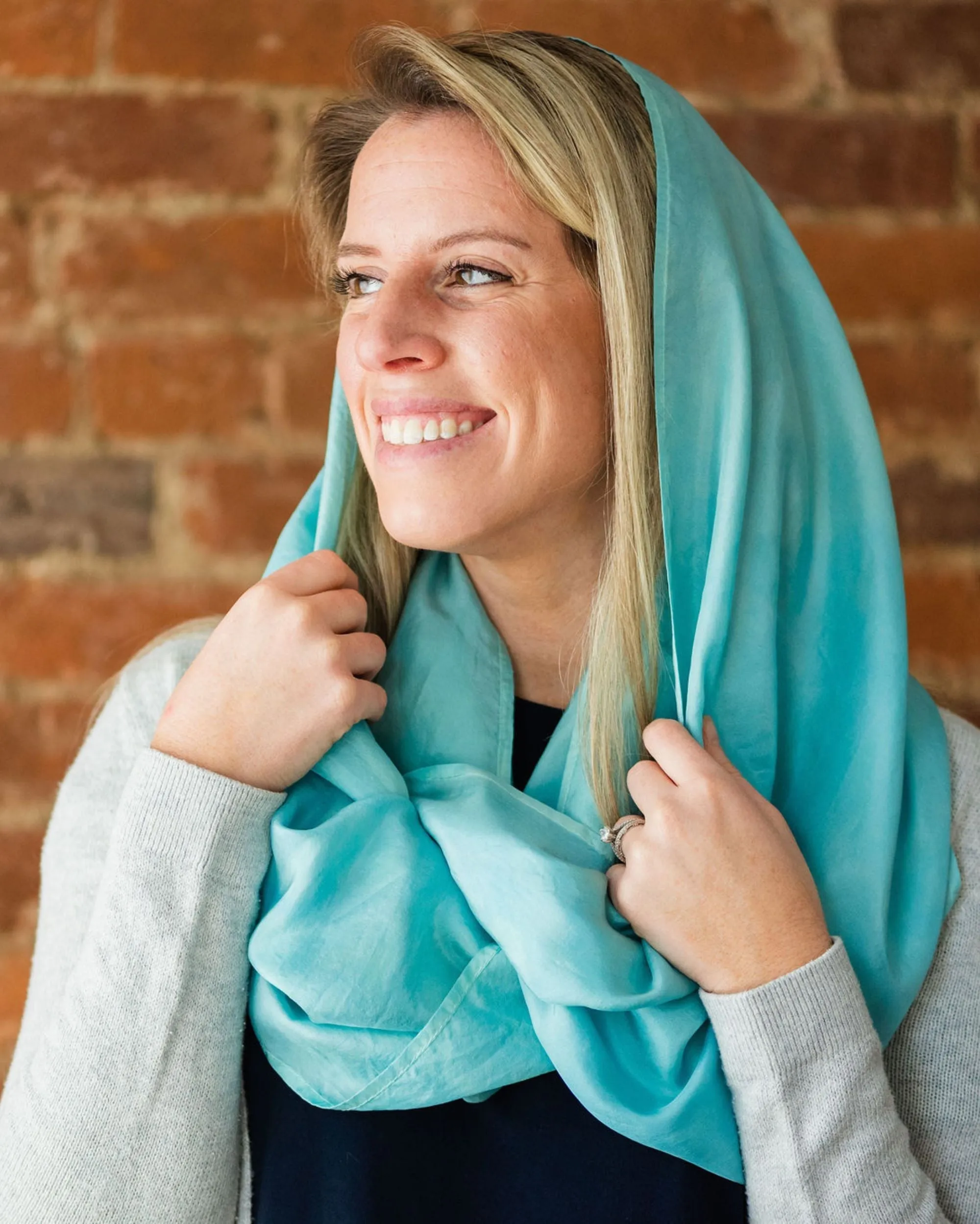 Silk Infinity Scarves