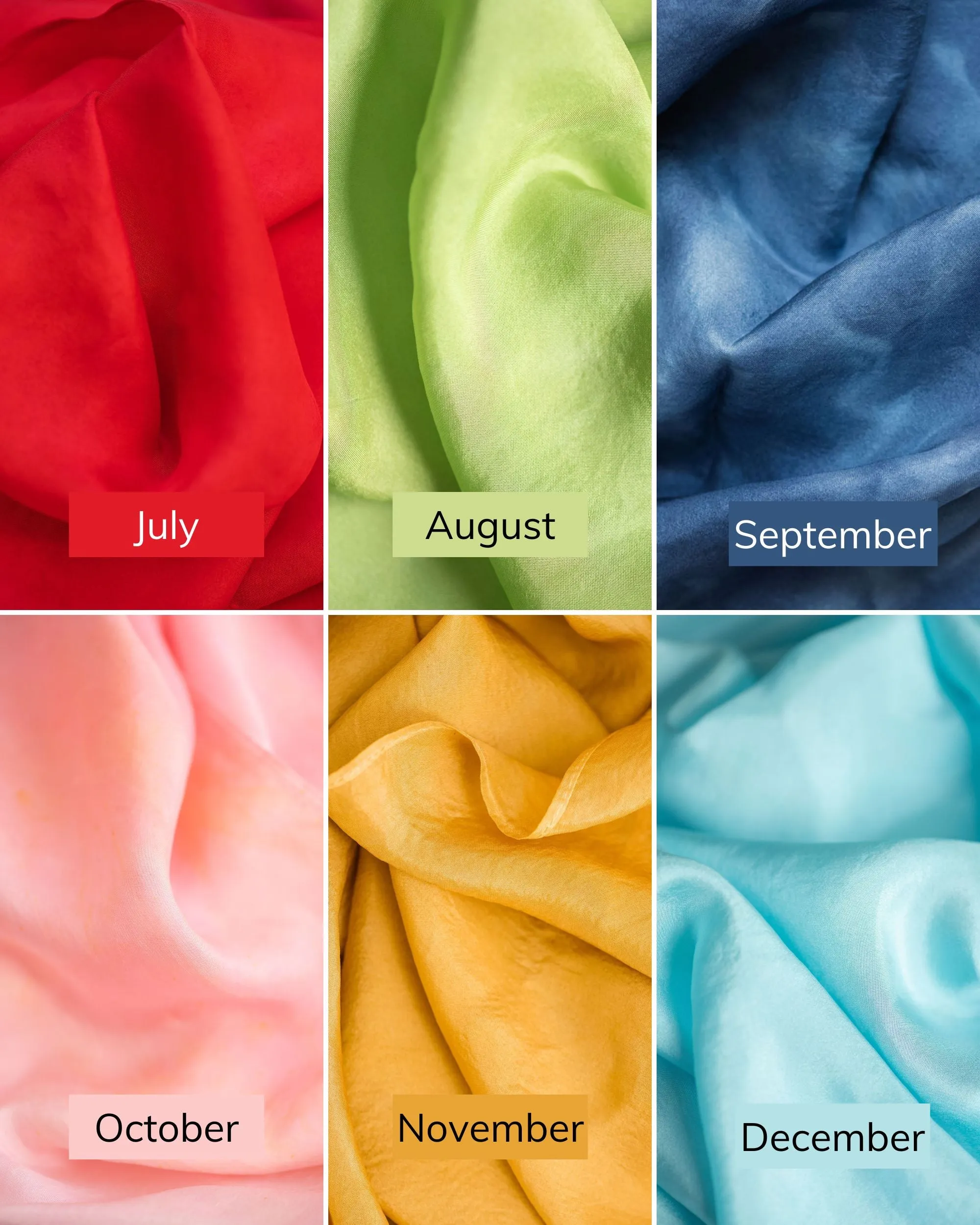 Silk Infinity Scarves