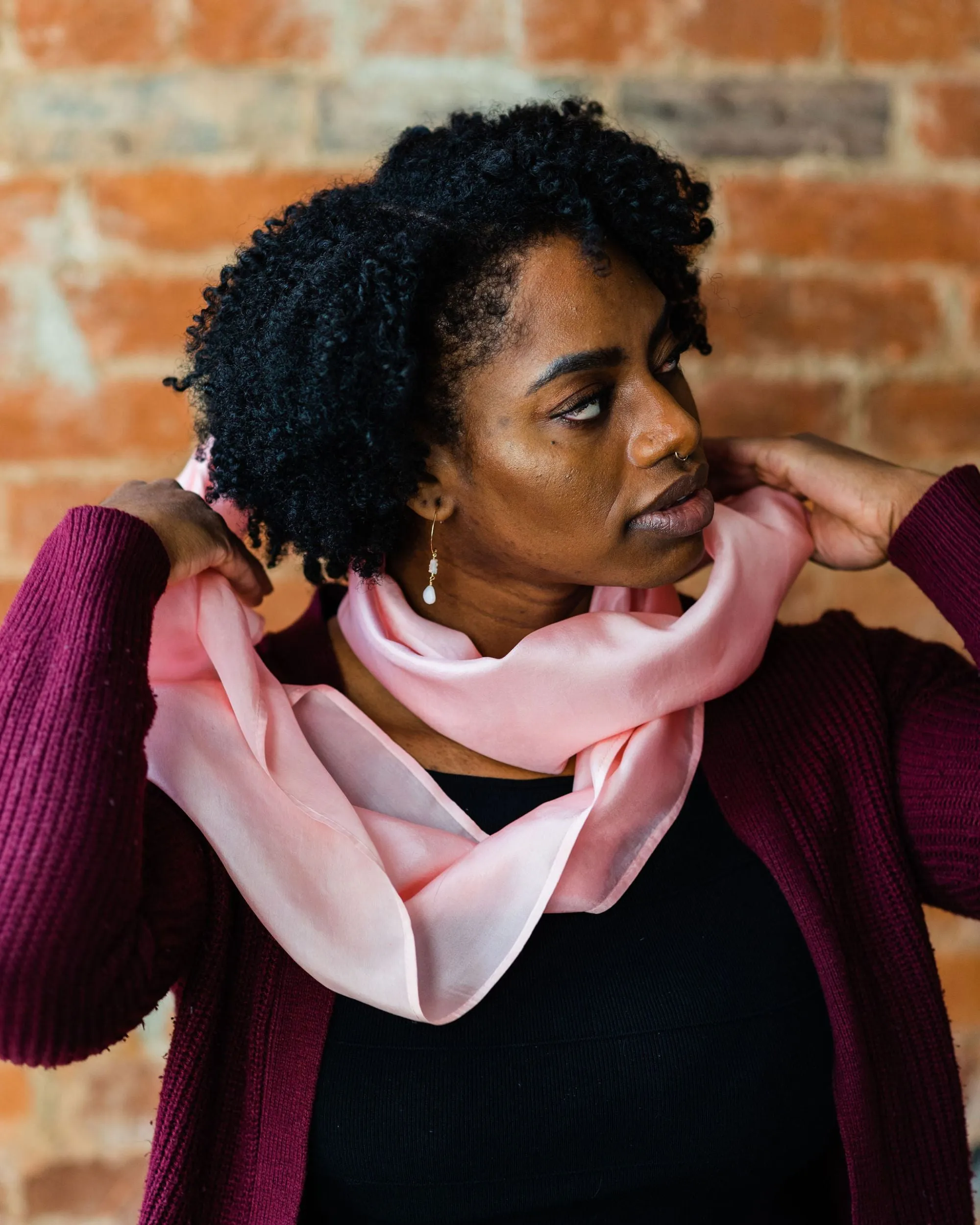 Silk Infinity Scarves
