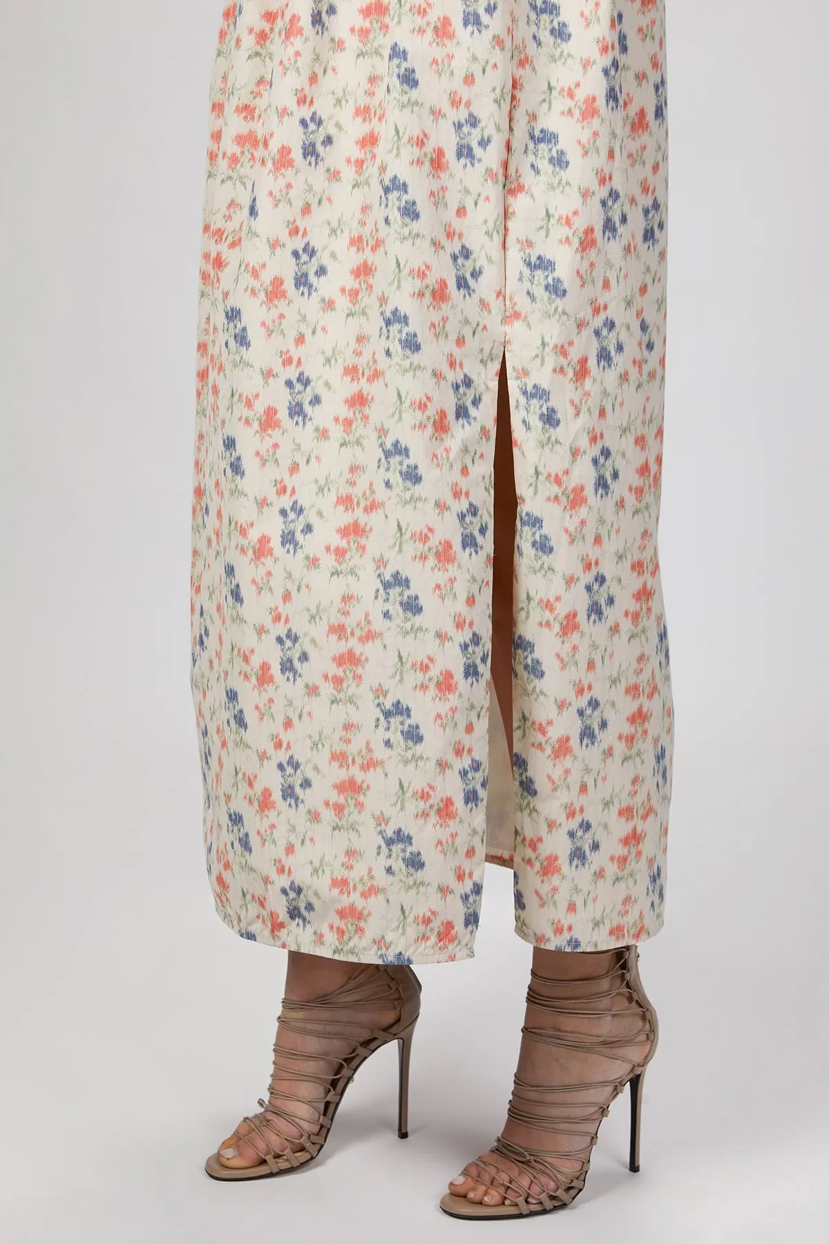 SLEEVELESS LONG EMMA DRESS