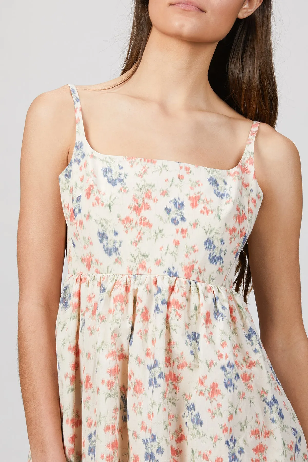SLEEVELESS LONG EMMA DRESS