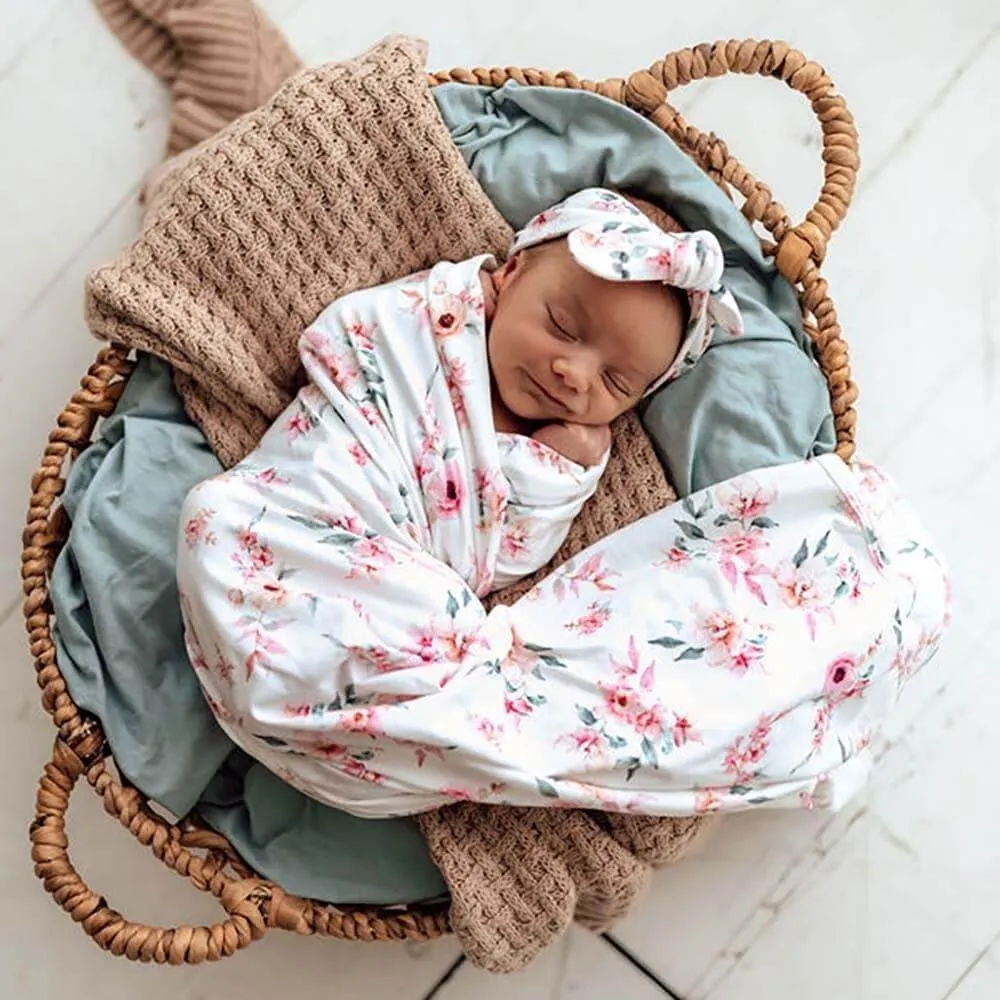 Snuggle Hunny Camille Wrap & Headband Set