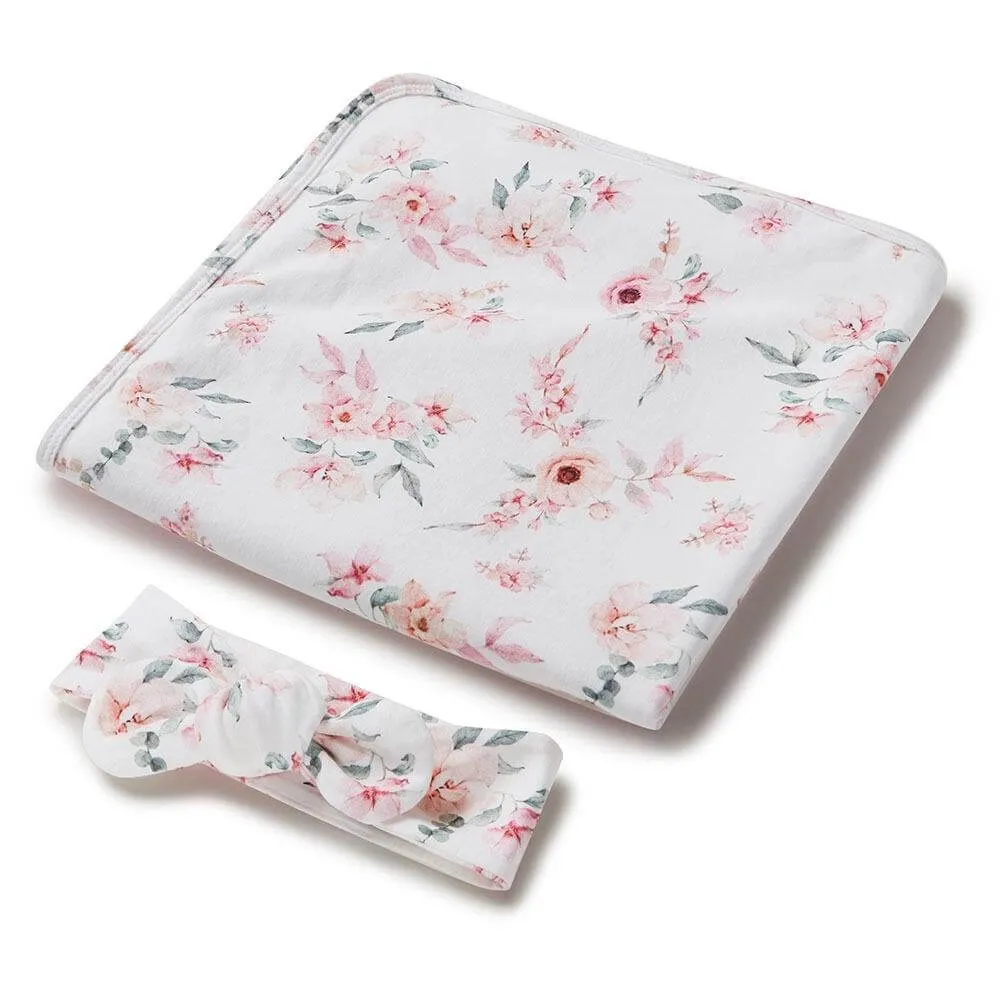 Snuggle Hunny Camille Wrap & Headband Set