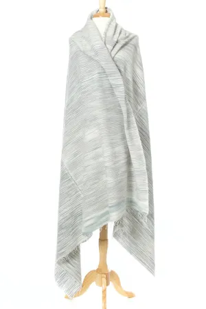 Soft Gray Waha Cotton Gabi Heirloom Linen from Ethiopia