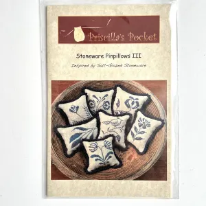 Stoneware Pinpillows III Cross Stitch Pattern