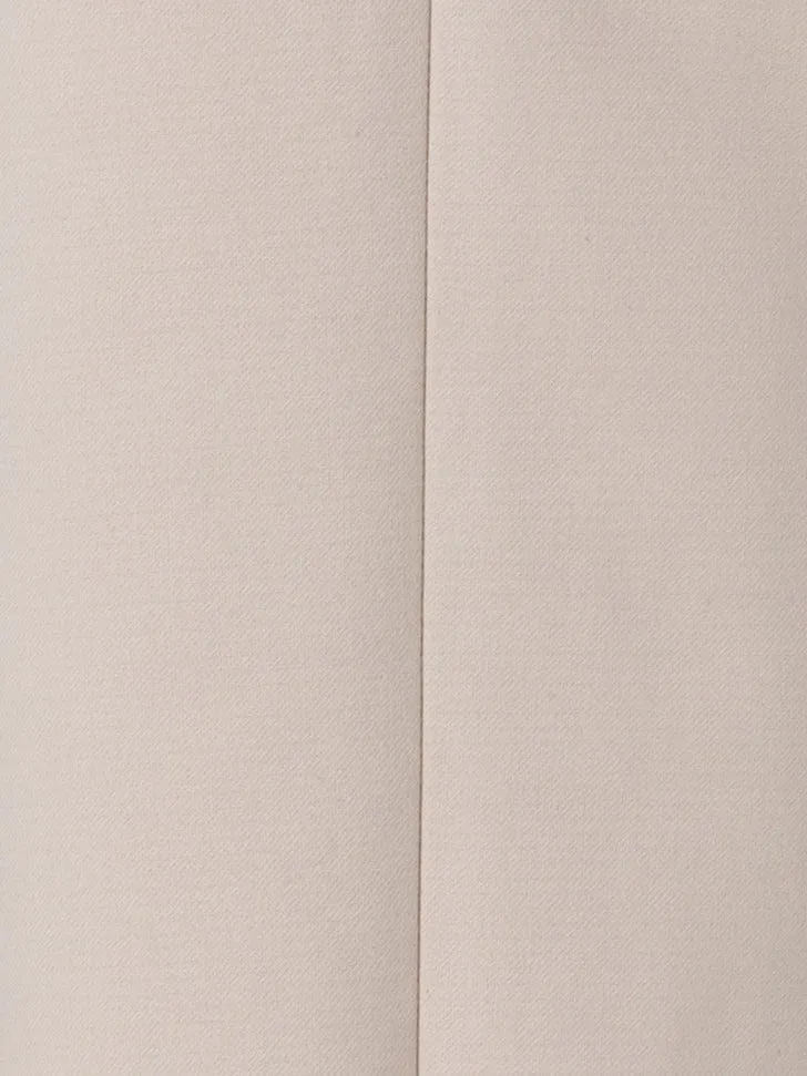 Straight Cotton Double-Face Cargo Pants