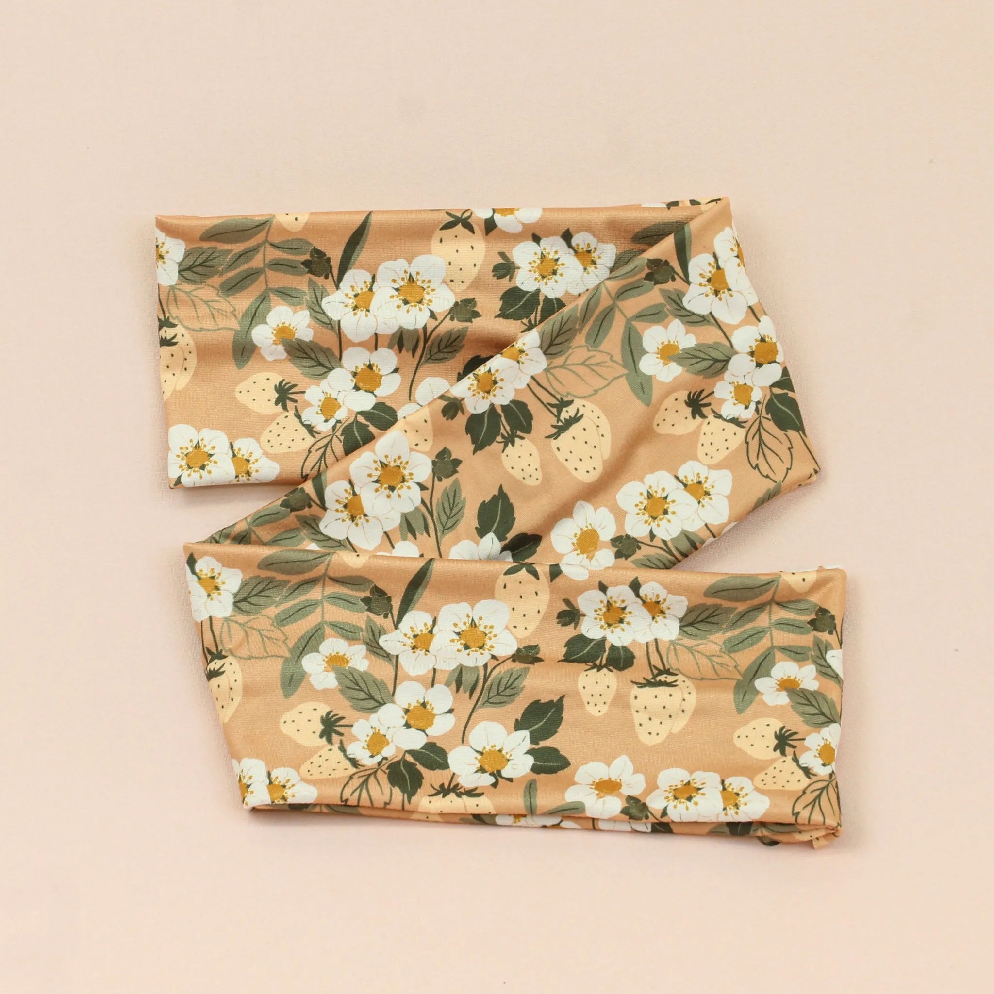 Strawberry Plant Wrap Headband