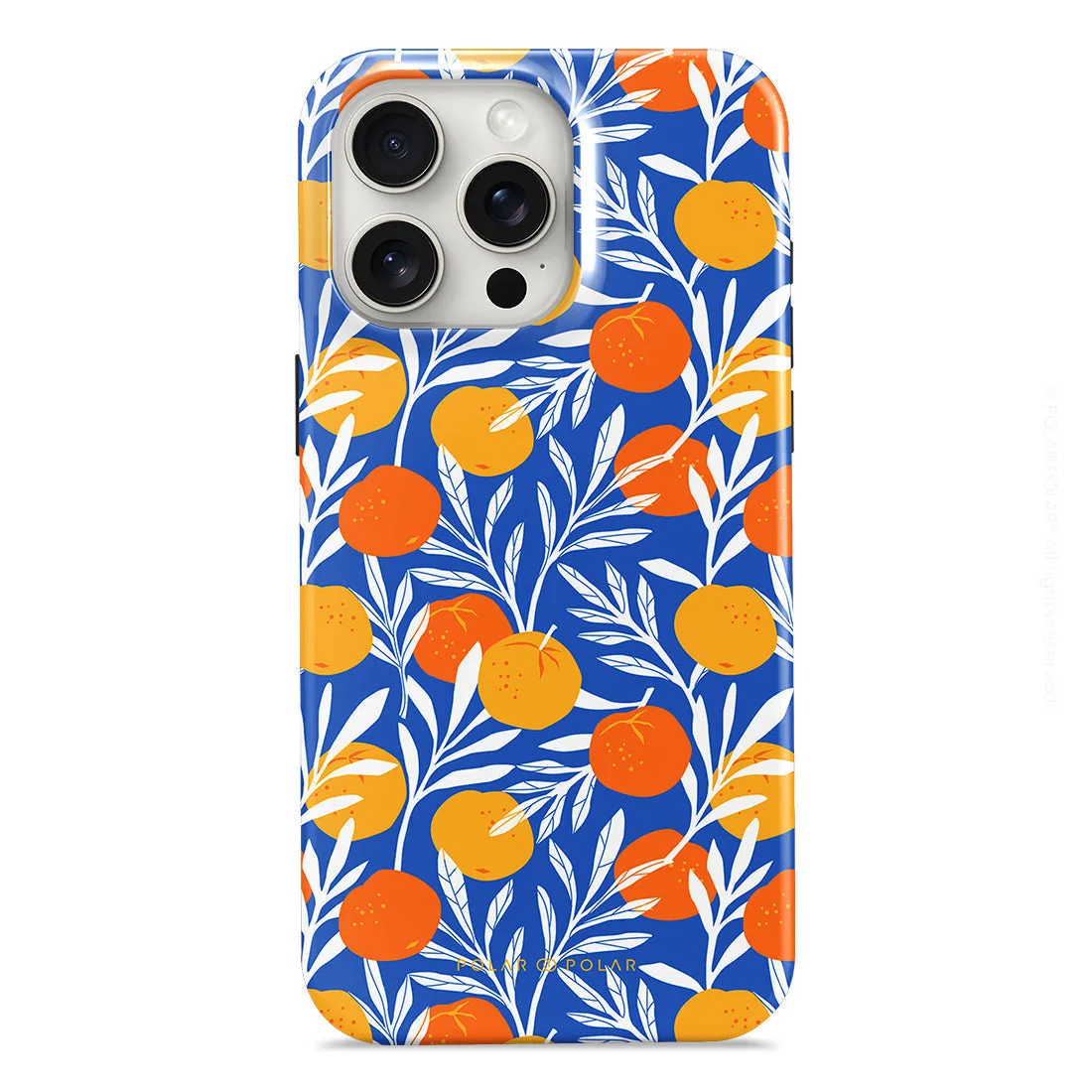 Summer Tangerine Custom - iPhone 15 Pro Max Case
