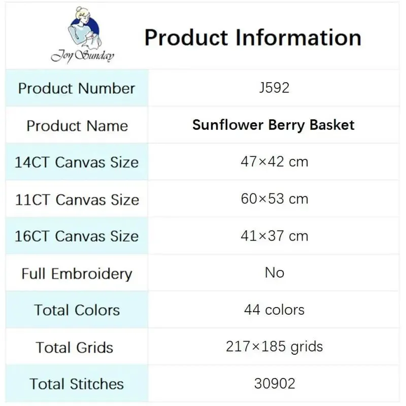 Sunflower Berry Basket