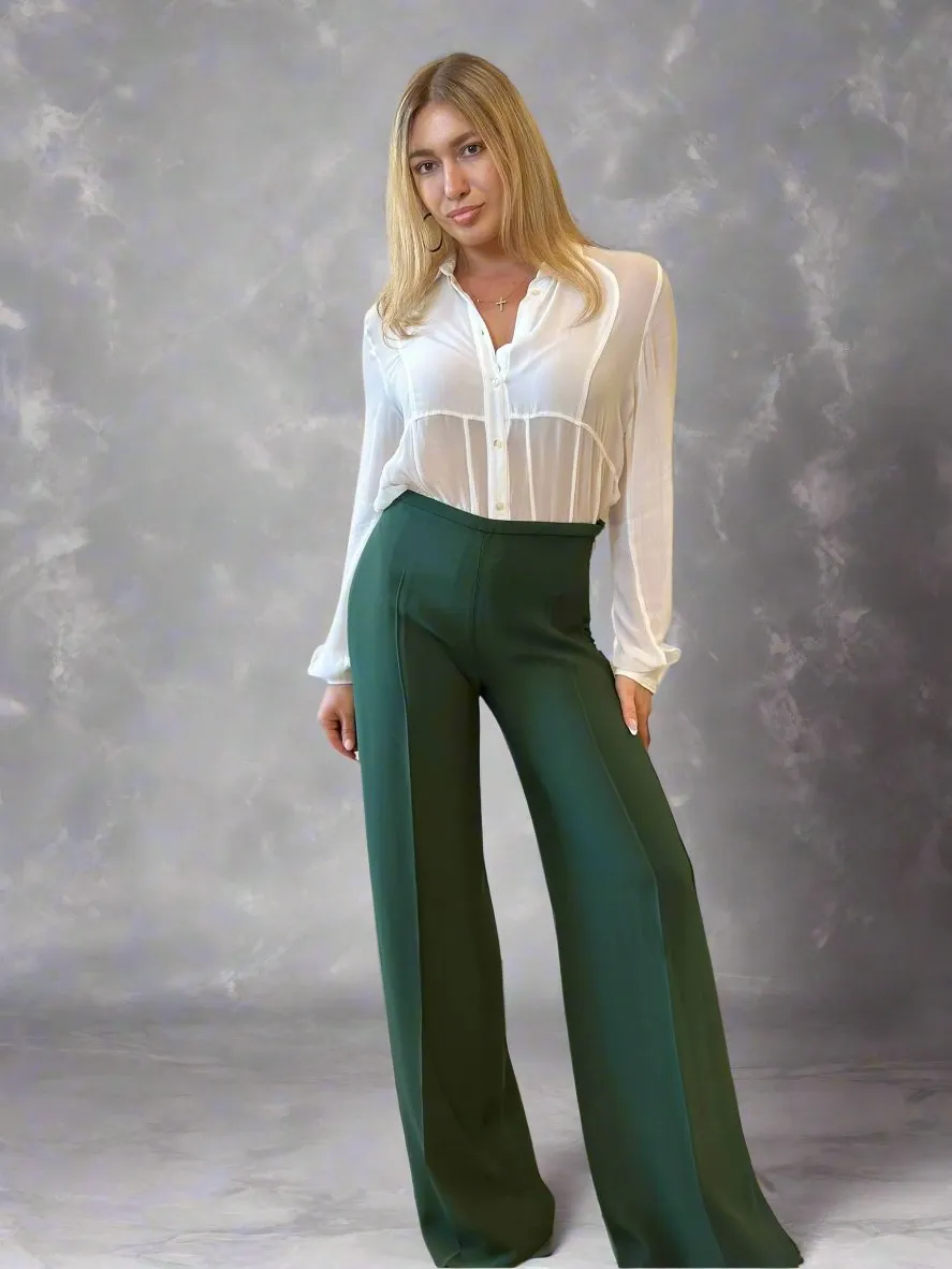 T.ba Maxi Pants High- Waisted Pants