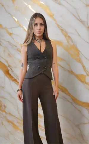 T.ba Maxi Pants High- Waisted Pants