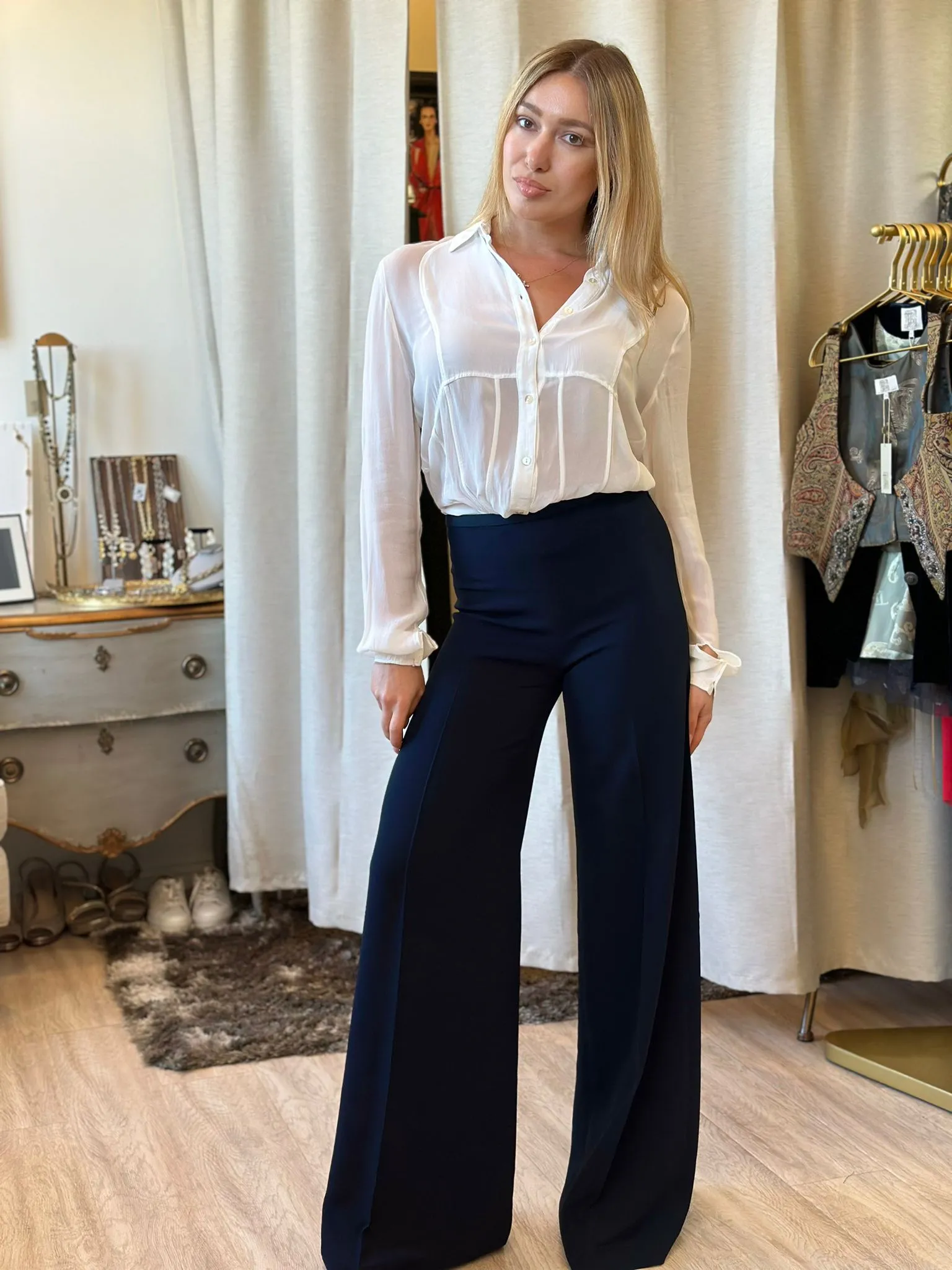 T.ba Maxi Pants High- Waisted Pants