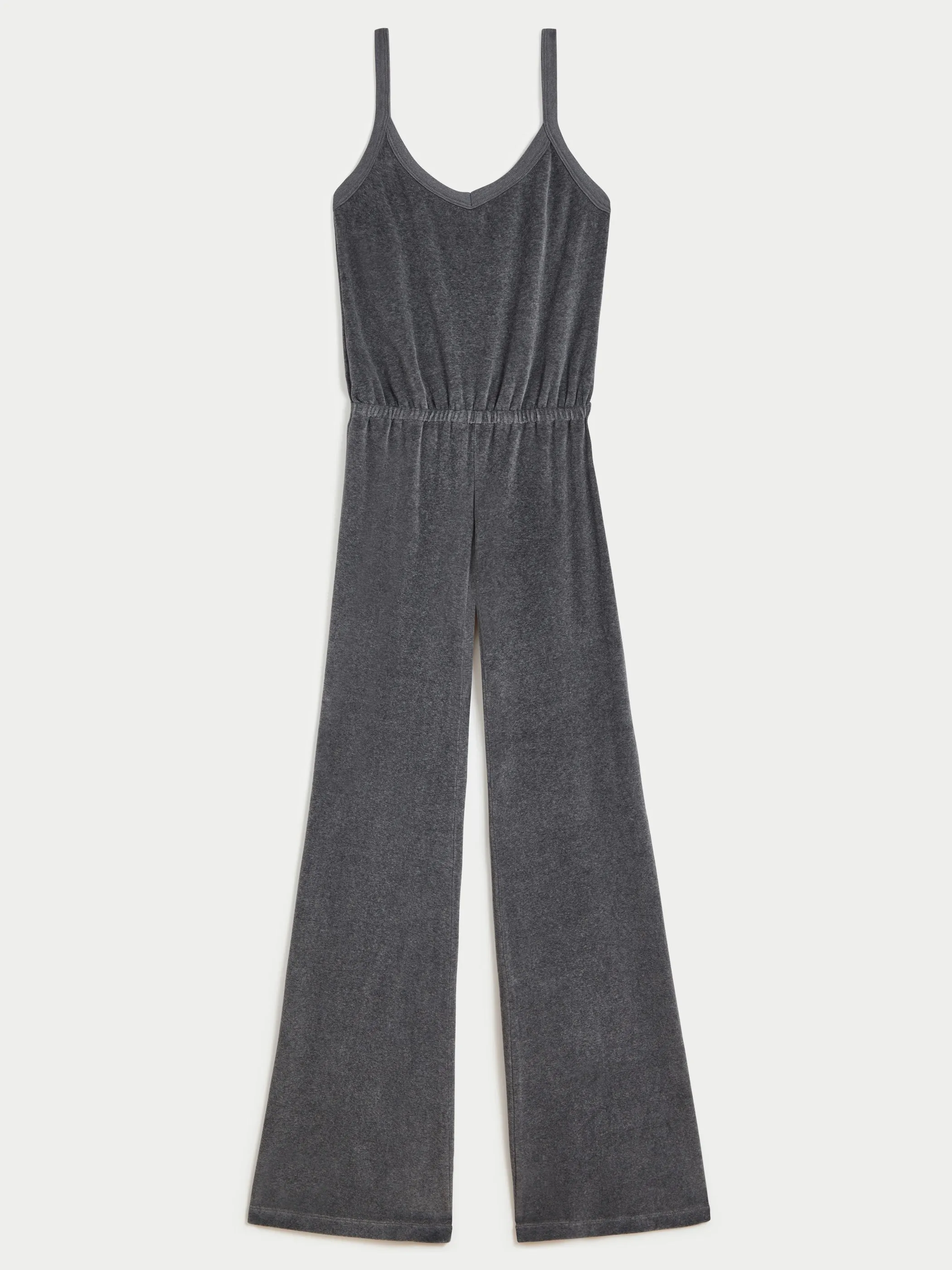The Elma Flare Jumpsuit in Velour