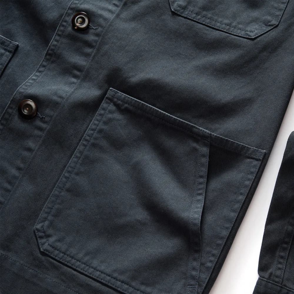 The Ojai Jacket | Organic Navy Foundation Twill