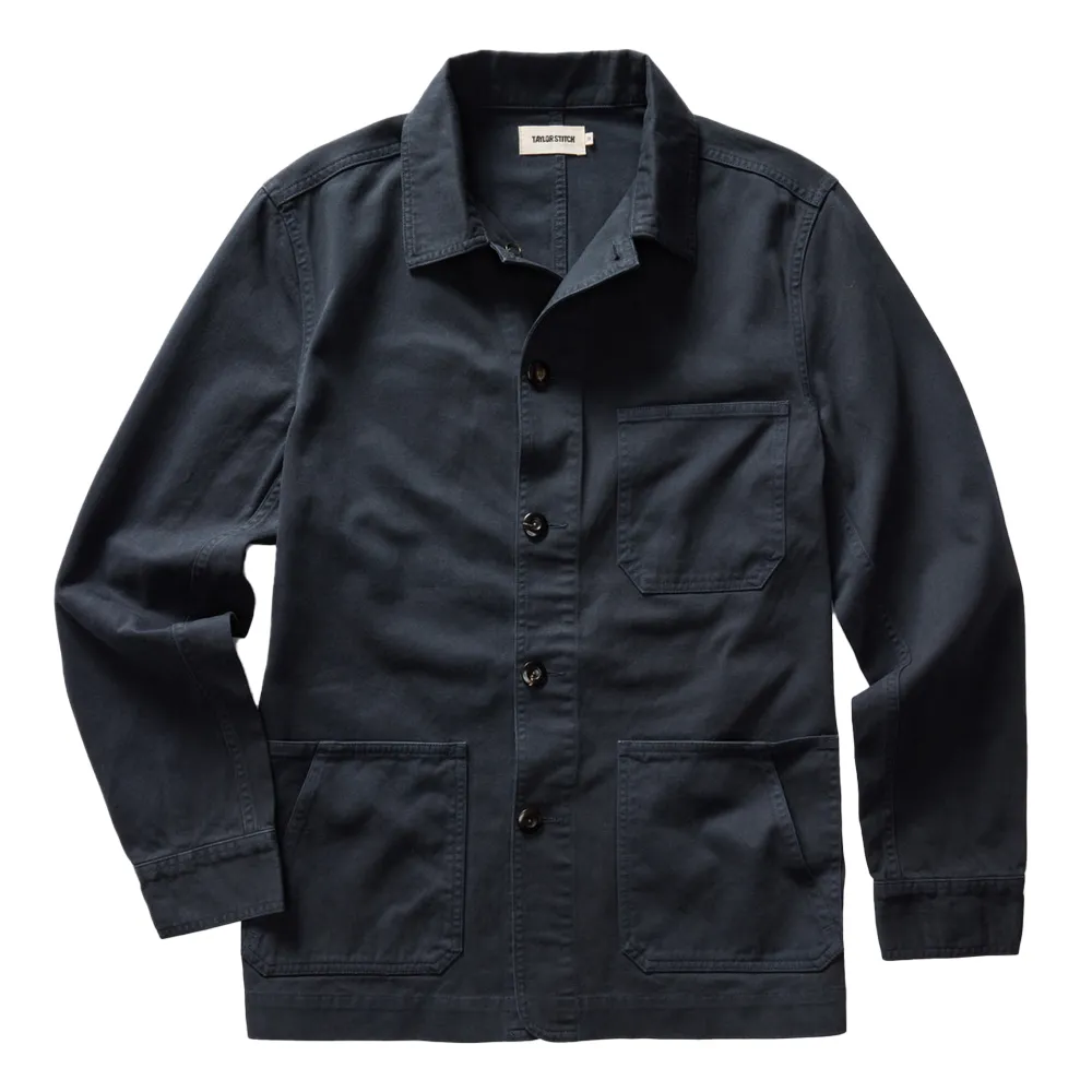 The Ojai Jacket | Organic Navy Foundation Twill