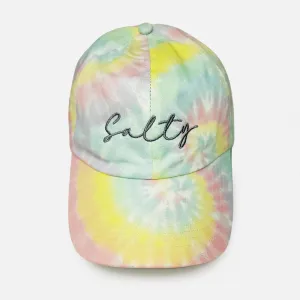 Tie Dye Salty Script Baseball Judson Cap 7/25/22 3634